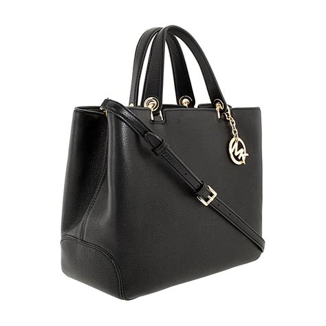 Michael Kors Leather Anabelle Large Top Zip Tote Bag